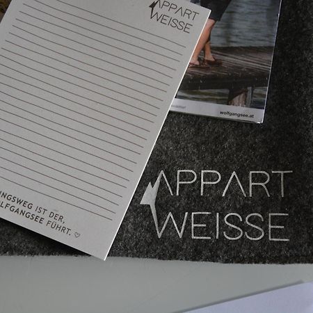 Appart Weisse Urlauben Am Wolfgangsee Sankt Gilgen Εξωτερικό φωτογραφία